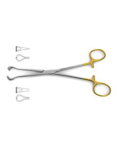 Babcock Tissue Forceps, w/ tungsten carbide jaws