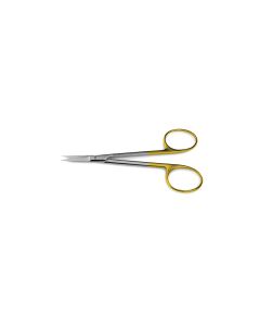 Iris Scissors, novocut™ (tungsten carbide blades w/ 1 micro serrated blade), 4-1/2" (11.4 cm)