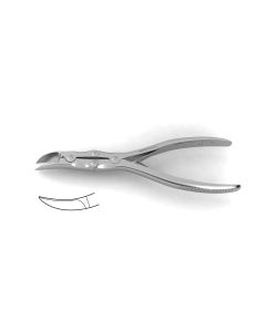 Kleinert-Kutz Bone Cutting Forceps, double-action, delicate blades, 6" (15.0 cm)
