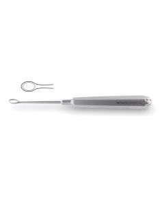 Piffard Dermal Curette, oval