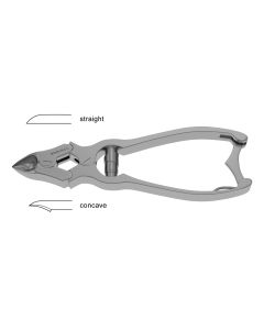 Double Action Nail Nipper, barrel spring, 6" (15.2 cm)