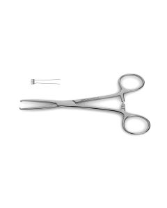 Allis-Baby Tissue Forceps, 4x5 teeth