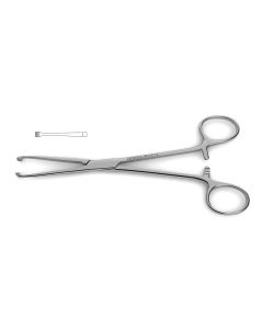 Allis Tissue Forceps, jaws w/ atraumatic parallel serrations