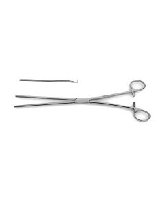 Glassman Gastrointestinal Forceps, sturdy pattern, jaws w/ atraumatic serrations, 4-1/2" (115.0 mm), 11" (28.0 cm)
