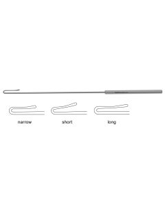 Pratt Fistula Probe, crypt hooks, 8-1/4" (21.0 cm)