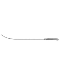 Sims Uterine Sound, malleable, silver plated, 13" (33.0 cm)