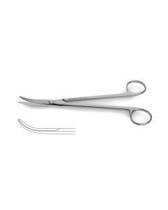 Jorgenson Dissecting Scissors, strong curved blades, rounded tips