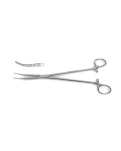Sarot Artery Forceps, horizontal serrations, curved