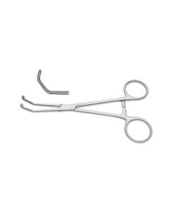 Satinsky Vena Cava Clamp, cross-serrated jaws