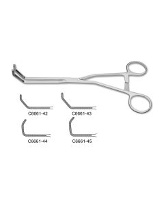 Reynolds Vascular Clamp, debakey teeth, 6-3/4" (17.5 cm)