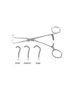 Cooley-Derra Anastomosis Clamp, 6-1/2" (16.5 cm)