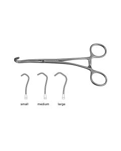 Debakey-Derra Anastomosis Clamp, 6-1/2" (16.5 cm)