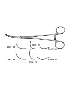 Glover Clamp, debakey teeth