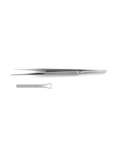 Gerald-Debakey Tissue Forceps, round, lightweight handle, debakey teeth, 1.0 mm tips