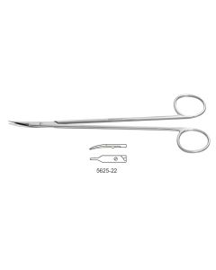 CV Elite - Laine-Kindal Scissors, ring handle, curved blades, 7-1/8" (18.1 cm)