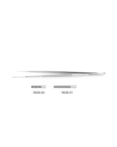 CV Elite - Gerald Forceps - Straight Tips, flat handle, straight tips