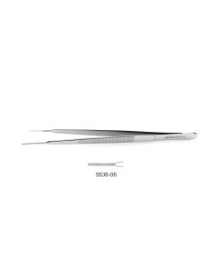 CV Elite - Gerald Forceps - 1.0 Mm Straight Debakey Tips, flat handle, 1.0 mm straight debakey tips