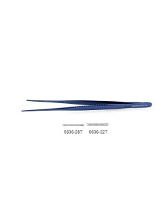CV Elite - Titanium Debakey Dissecting Forceps, flat handle, straight tips
