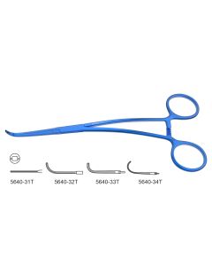 CV Elite - Titanium Castaneda Clamp - Curved Cooley Jaws, cooley jaws