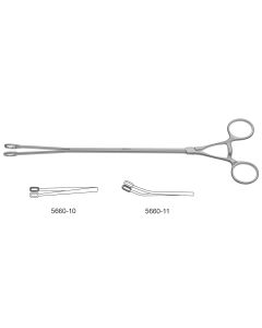 CV Elite - Node Grasper, 11.0 mm oblong ring jaws, 5.0 mm shaft, 13-1/5" (33.5 cm)