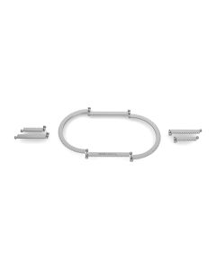 Universal Ring Retractor Straight Segment, for spinal retractor ring, 1 pair