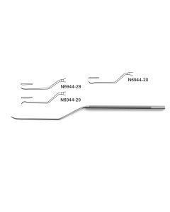 Yasargil Micro Raspatory, bayonet shaft, 7-1/4" (18.5 cm)