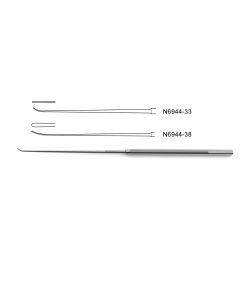 Caspar Micro Dissector, straight shaft, curved tip