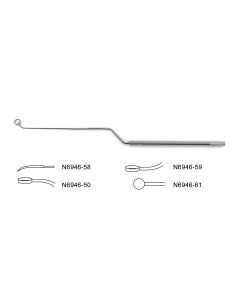 Nicola Micro Pituitary Instruments, bayonet shaft, malleable, 8-1/4" (21.0 cm)