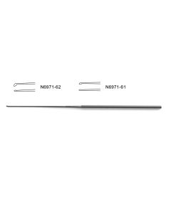 R-Type Micro Curette, straight shaft, 7-1/2" (19.0 cm)