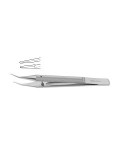 Girard Corneo-Scleral Forceps, tying platform, 4-1/8" (11.0 cm)