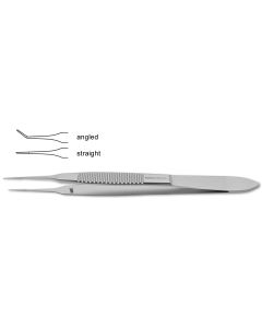 Mcpherson Tying Forceps, 4.0 mm smooth platform, 5.0 mm jaws, 3-1/8" (8.0 cm)