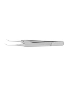 O'Gawa Tying Forceps, smooth, 0.5 mm platform, 0.3 mm gap at heel of platform, 4-1/2" (11.0 cm)