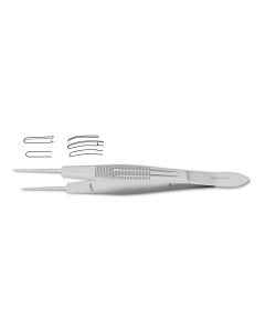 Harms Suture Tying Forceps, wide handle, 6.5 mm tying platform, 4-1/4" (10.8 cm)