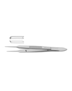 Castroviejo Suture Forceps, w/ platform, 1x2 teeth, 4-1/4" (11.0 cm)