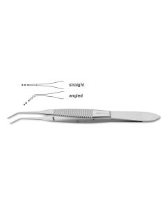 Mcpherson Suture Forceps, 1x2 teeth, 3-1/2" (9.0 cm)