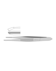 Bonaccolto Utility Forceps, cross-serrated at tip, rear of jaw fluted, 4-1/8" (10.5 cm)