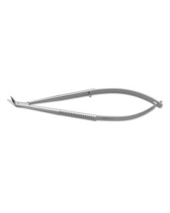 Castroviejo Corneal Section Scissors, miniature pattern, lower blade 8.0 mm, blunt tips, 4-1/8" (10.5 cm)