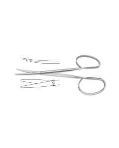Novo Utility Scissors, ribbon style ring handle, blunt tips, 4 1/16" (10.3 cm)