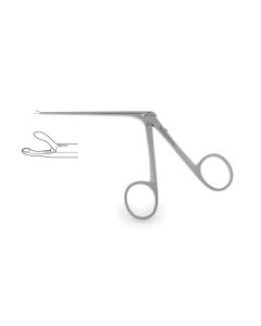 Ear Oval Cup Forceps, extra-fine