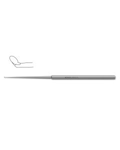 Rosen Knife Curette, octagonal handle, angled up 45 degrees, 6-1/2" (16.5 cm)