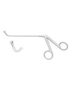 Biopsy Forceps, double-action, 3.0 mm x 6.0 mm cups, shaft 9.0 cm, 6-1/4" (15.5 cm)