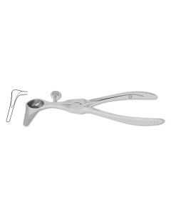Killian Septum Speculum, self-retaining, side adjusting set-screw, 6" (15.2 cm)