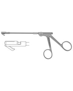 Nasal Rotating Back Biter Forceps, shaft rotates 360 degrees, 4" (10.2 cm) shaft