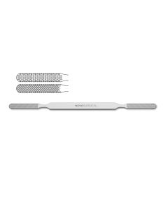 Fomon Rasp, double-ended, 4 working surfaces, 8-1/4" (21.0 cm)