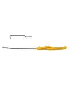 Endoplastic Facial Dissector W/ Ergonomic Handle, for early dissection, langenbeck chisel tip, slightly-curved shaft