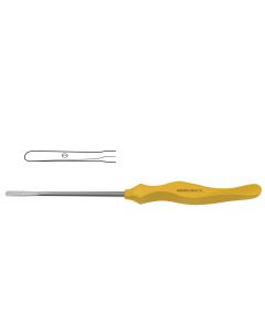 Endoplastic Facial Elevator W/ Ergonomic Handle, sharp edges for dissection w/ 2.0 mm hole for aspiration