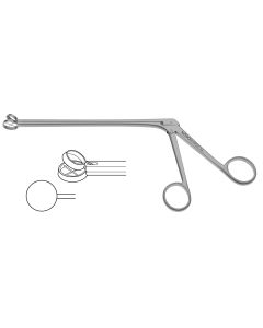 Meltzer Adenoid Punch, round basket, shaft 120.0 mm, overall 8-1/4" (21.0 cm)