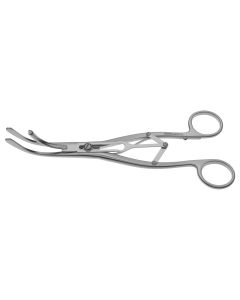 Laborde Tracheal Dilator, 3 blades, 2 flat, 1 cupper