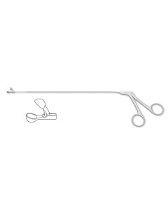 Kleinsasser Micro Laryngeal Cup Forceps, 10-3/4" (27.5 cm) shaft