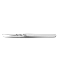 Micro Forceps, 7.0 mm wide flat handle, 45 degree angle, 0.3 mm tip size, 5-3/8" (135.0 mm)